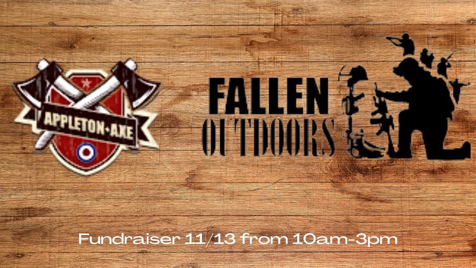 Axe Throwing Fundraiser for the Fallen Outdoors, Appleton Axe, November