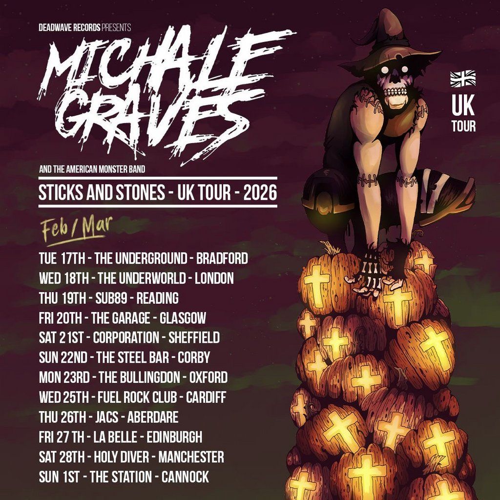 Michale Graves UK Tour, 28 February | Event in Stockport | AllEvents