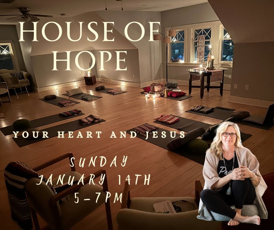 Guided Meditation with Jodi Your Heart and Jesus, House of Hope, Cedar Rapids, January 14 2024