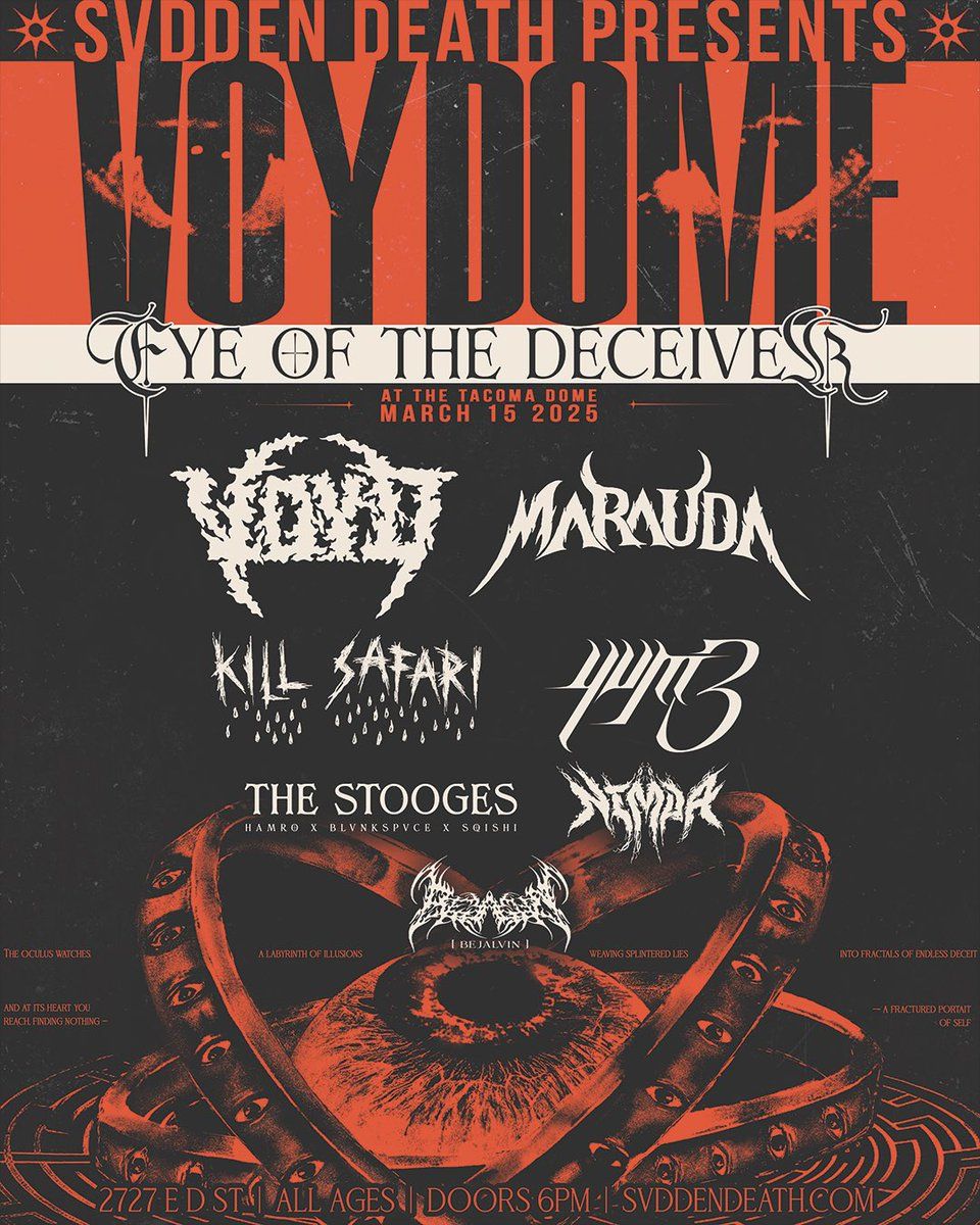 Voyd, 10 October | Event in Laval | AllEvents