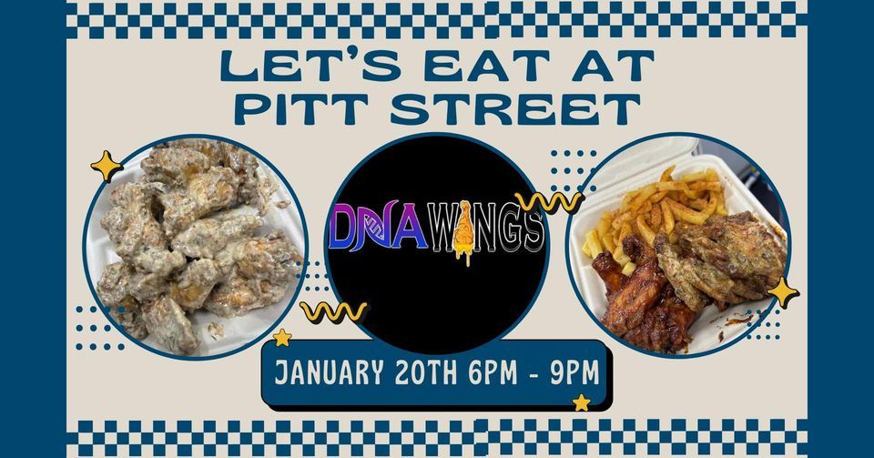 DNA Wings Food Truck, Pitt Street Brewing Company, Greenville, January 20 2024 AllEvents.in