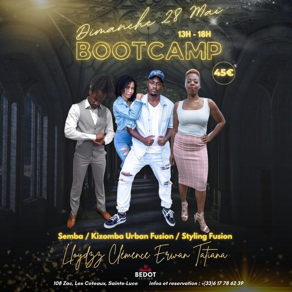 BOOTCAMP KIZOMBA , Les Coteaux Sainte Luce Martinique, Fortdefrance