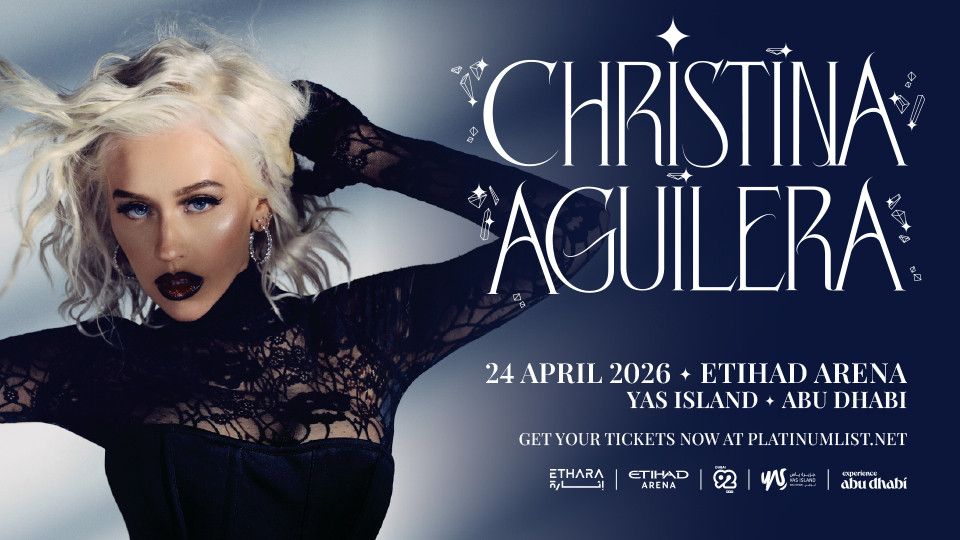 Christina Aguilera, 24 April | Event in Abu Dhabi | AllEvents