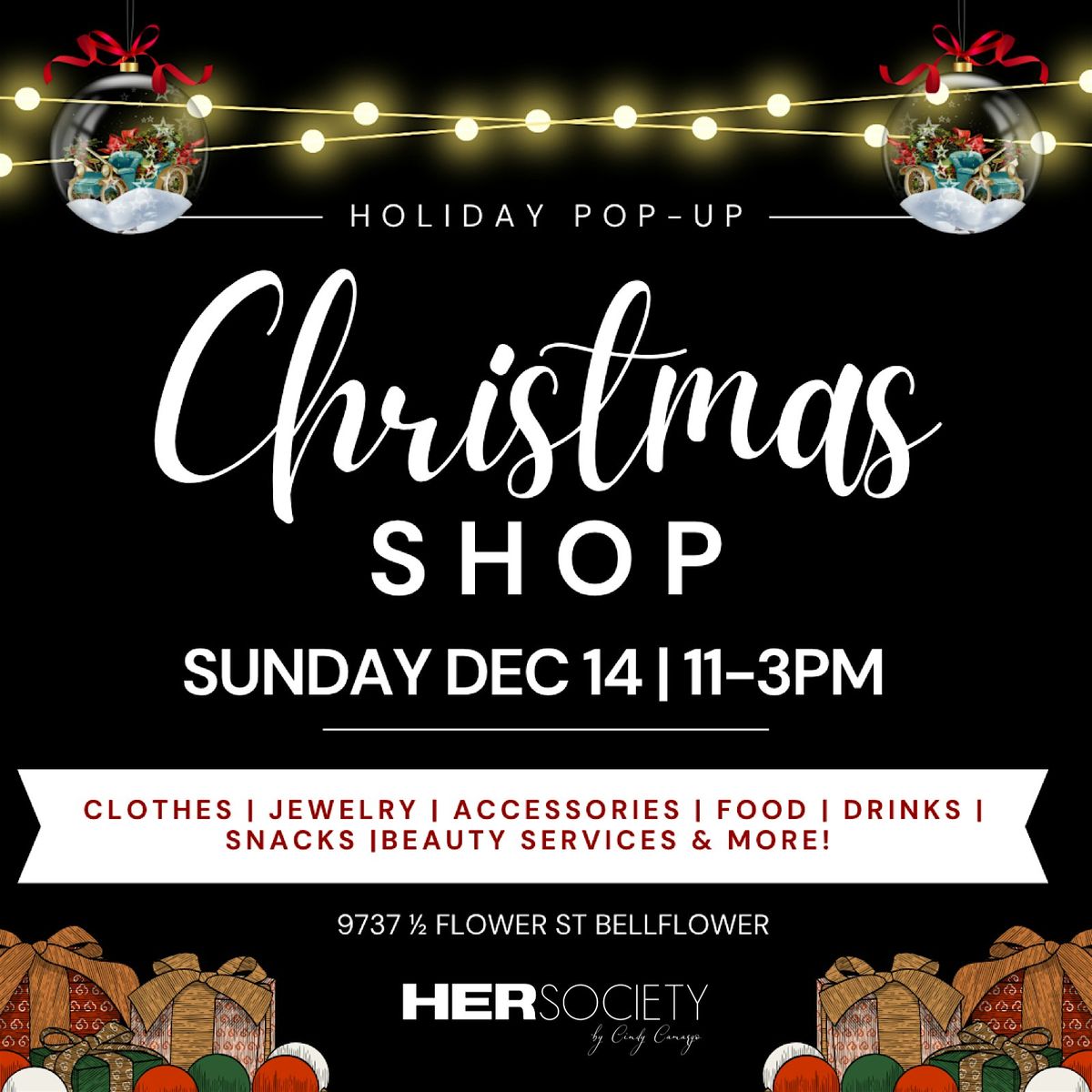Holiday Pop-Up Shopping and Self Care Event, 14 December | Event in Bellflower | AllEvents
