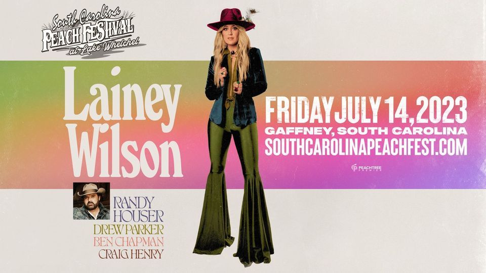 Lainey Wilson with Randy Houser and more at the South Carolina Peach