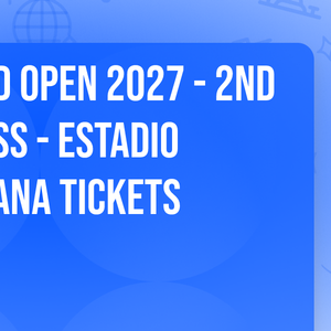 Mutua Madrid Open 2027 - 2nd Week Full Pass - Estadio Manolo Santana Tickets