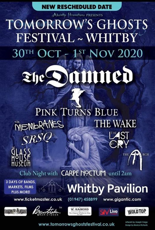 Tomorrows Ghosts Festival Halloween 2020 at Whitby Pavilion, Whitby