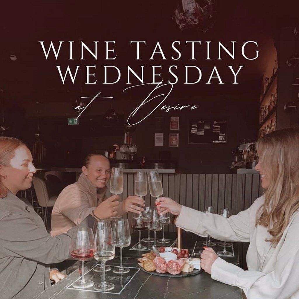Wine tasting wednesday @Desire, 8 October | Event in Stoke-on-Trent | AllEvents