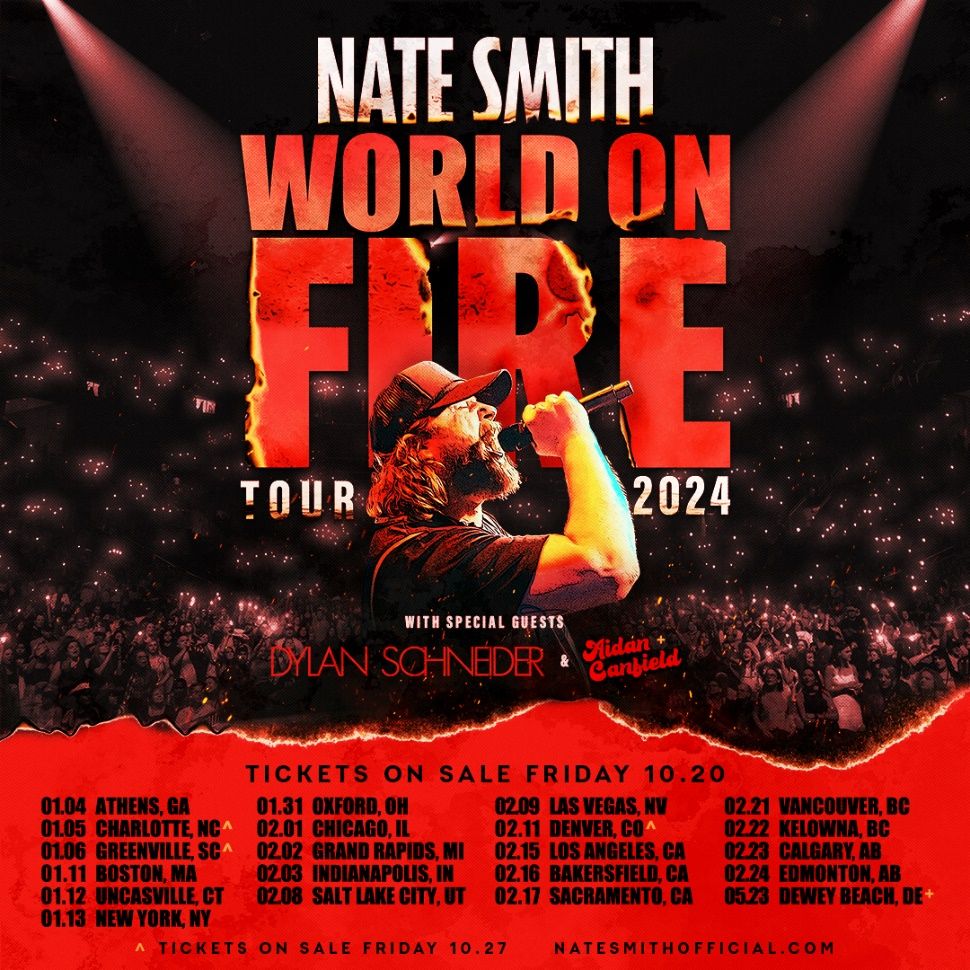 Nate Smith at City Winery - Boston, 8 October | Event in Boston | AllEvents