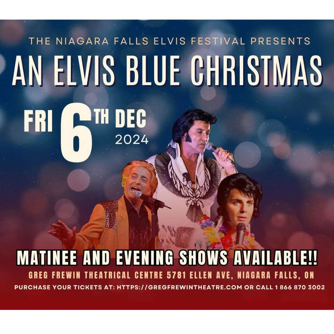 Blue Christmas - The Elvis Experience, 17 December | Event in Quebec | AllEvents