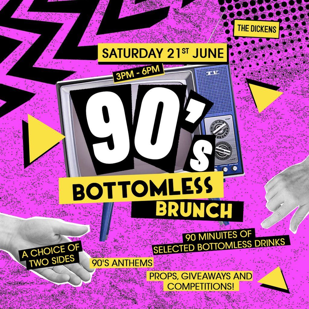 90's - Bottomless Brunch, 21 June | Event in Middlesbrough | AllEvents
