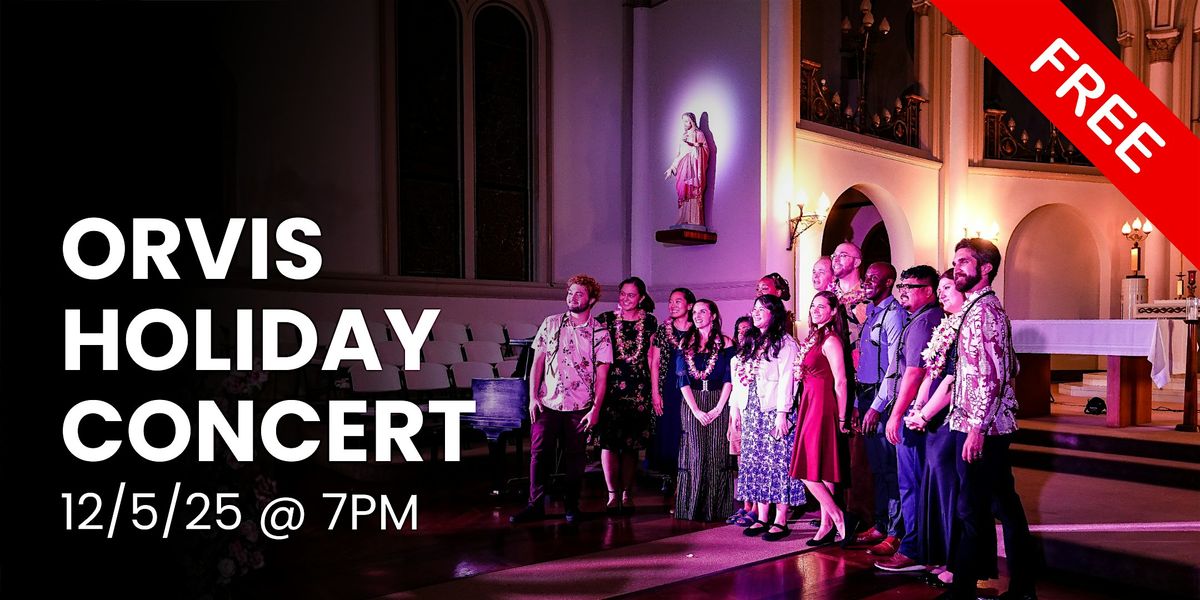 HOT Holiday Concert - Orvis Studio, 5 December | Event in Honolulu | AllEvents