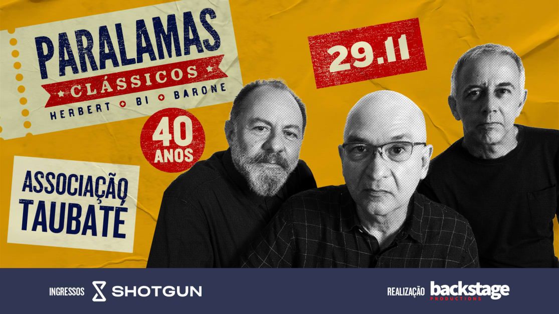 Paralamas Clássicos Taubaté - 29/11/2025 in Taubaté, 29 November | Event in Taubaté | AllEvents