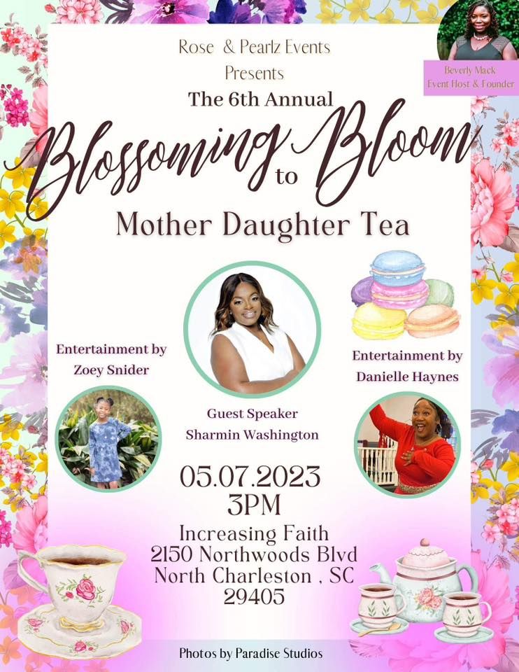 6th Annual Blossoming To Bloom Mother Daughter Tea, Increasing Faith