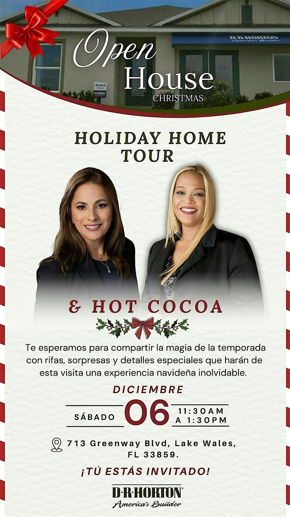 CHRISTMAS OPEN HOUSE, 6 December | Event in Lake Wales | AllEvents