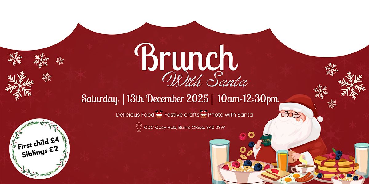 Brunch with Santa (session one), 13 December | Event in Chesterfield | AllEvents