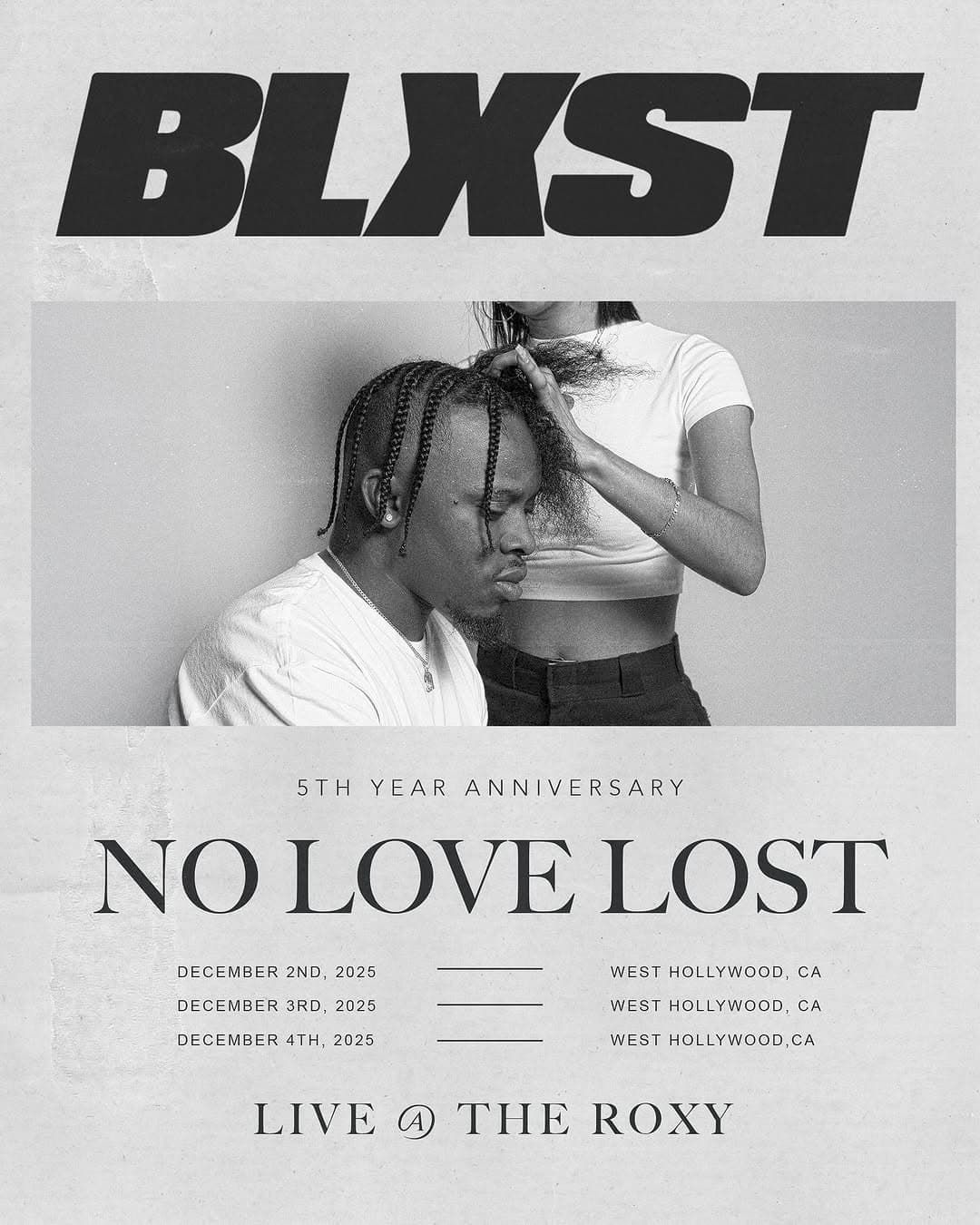 Blxst: No Love Lost Anniversary at Roxy Theatre Los Angeles, 2 December | Event in West Hollywood | AllEvents