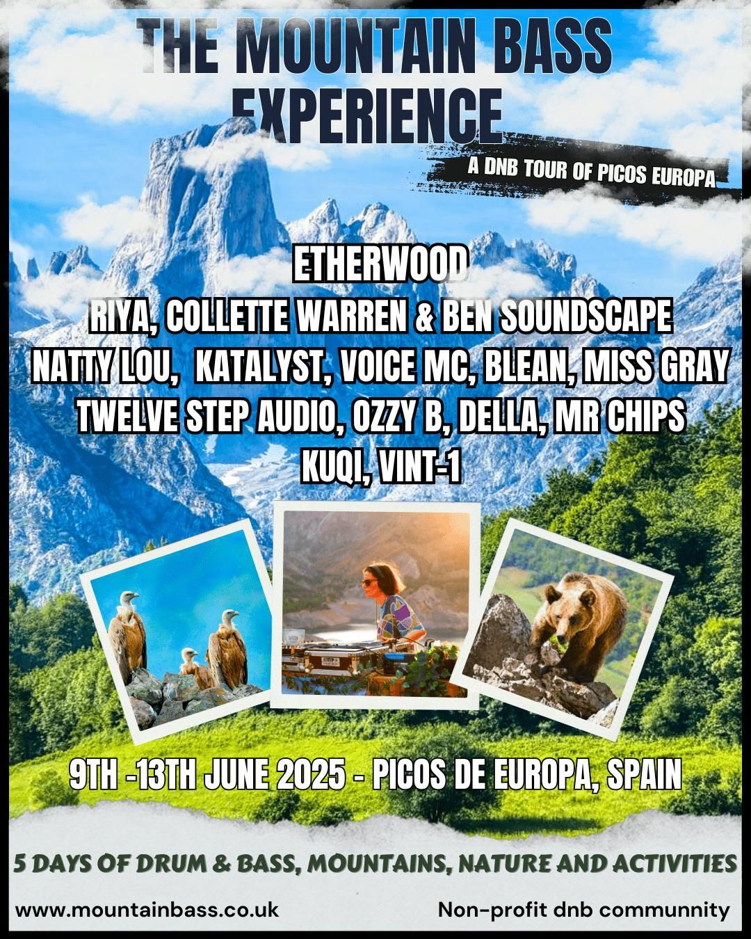 The Mountain Bass Experience - A DnB Tour of Pico's De Europa, 9 June | Event in Ribadesella | AllEvents