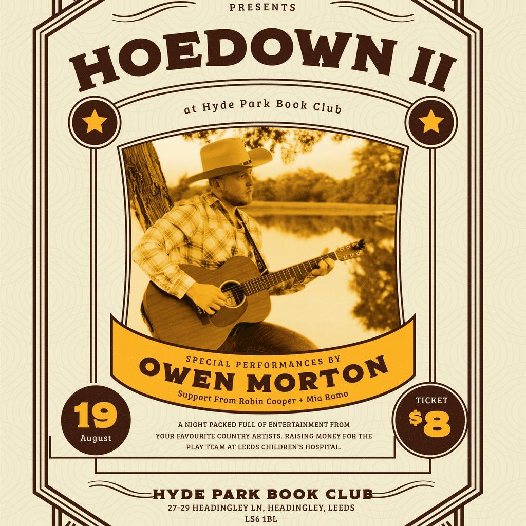 Hoedown II with Owen Morton, 19 August | Event in Leeds | AllEvents