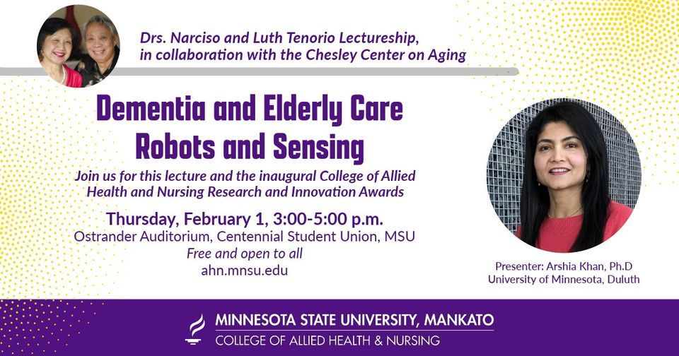 Drs. Narciso and Luth Tenorio Research Lectureship, Ostrander