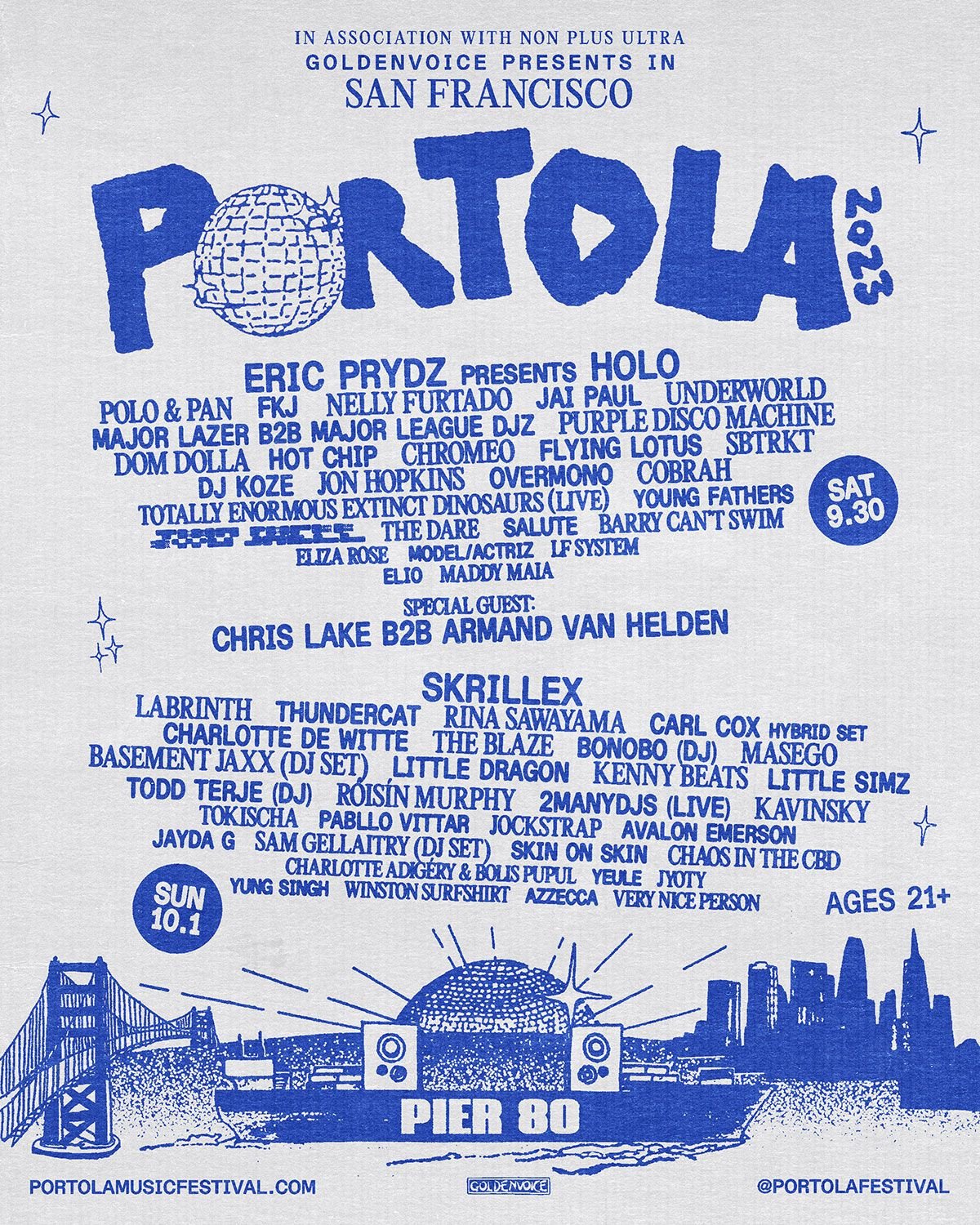 Portola Music Festival - 2 Day Pass, 19 September | Event in San Francisco | AllEvents
