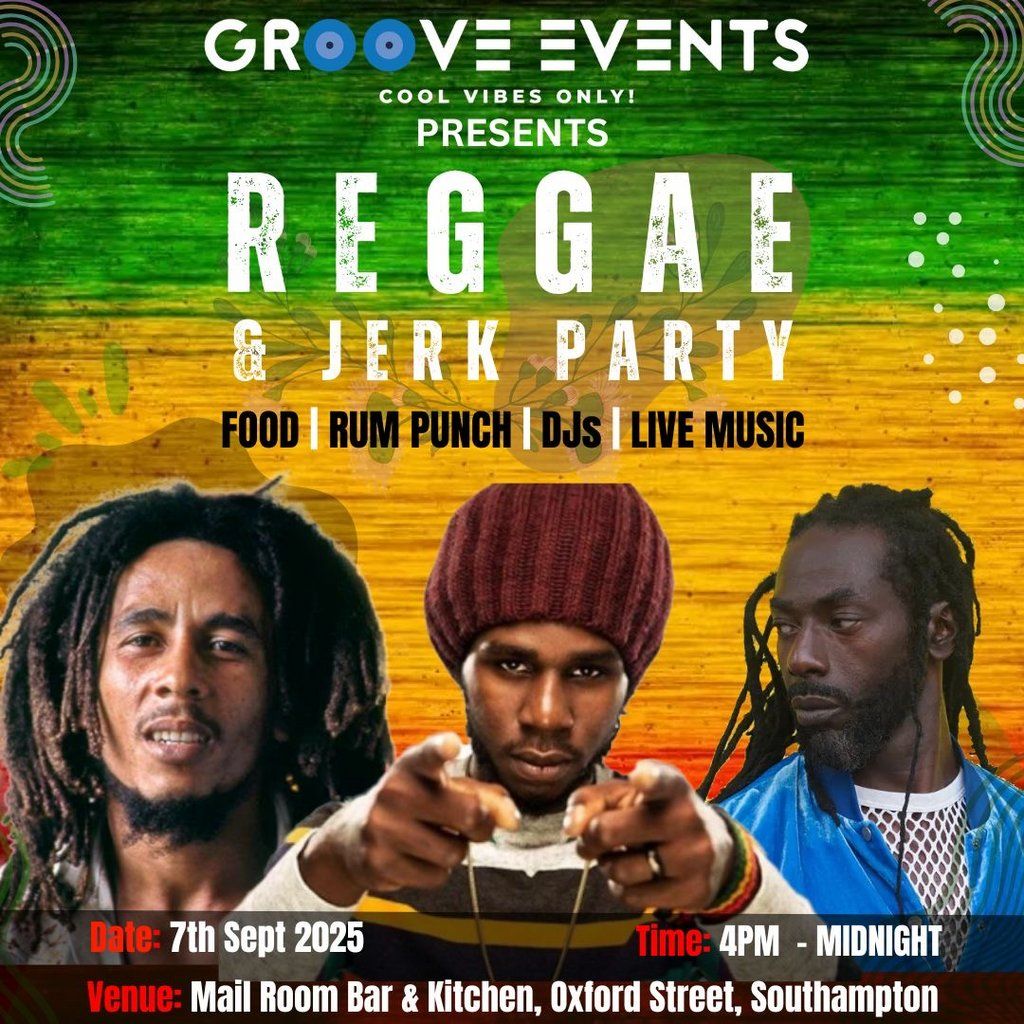 Reggae, Jerk and Rum Party at the Mailroom Bar & Kitchen, 7 September | Event in Southampton | AllEvents