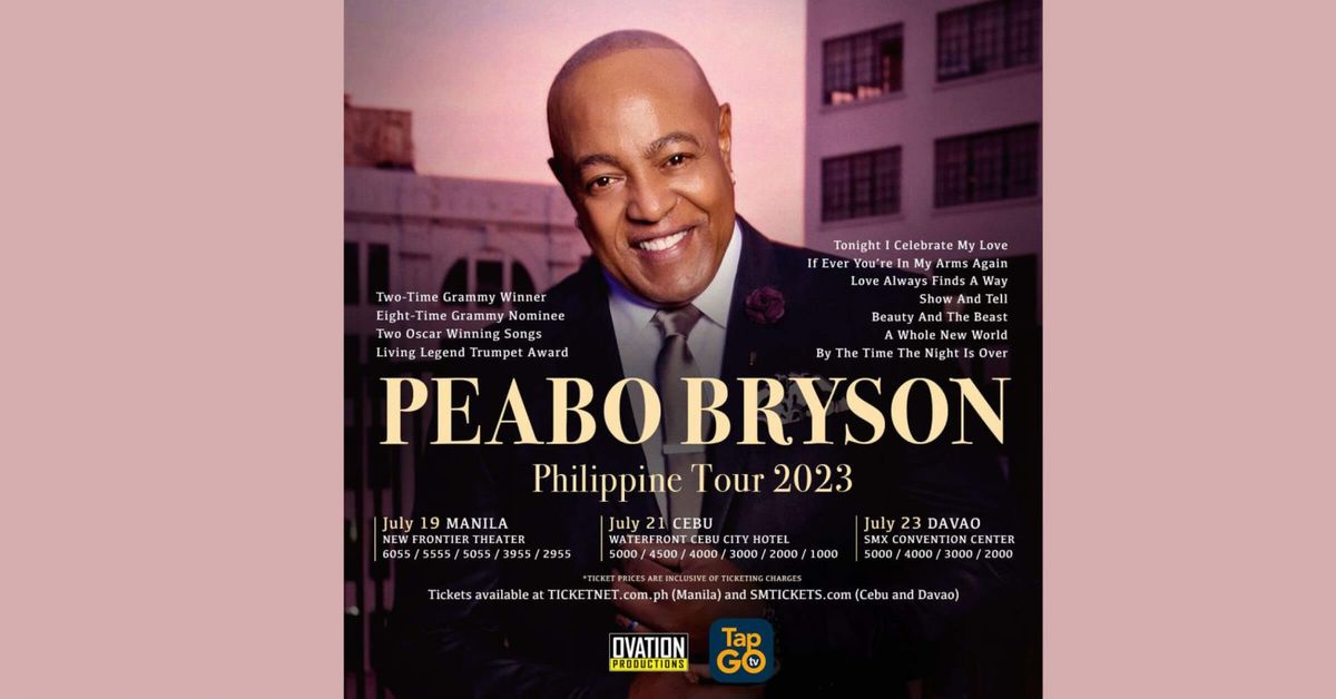 Peabo Bryson (21+), 8 December | Event in Detroit | AllEvents