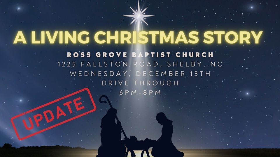 A Living Christmas Story Drive Through Experience (New Date), Ross