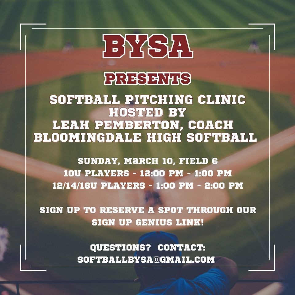 SOFTBALL PITCHING CLINIC, 2215 Bloomingdale Ave, Valrico, FL, United