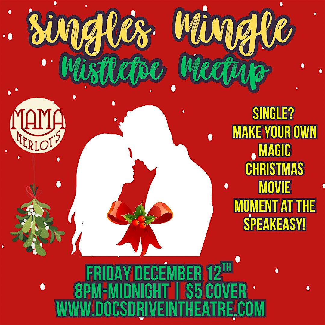 Singles Mingle Mistletoe Meetup at the Speakeasy, 12 December | Event in Buda | AllEvents