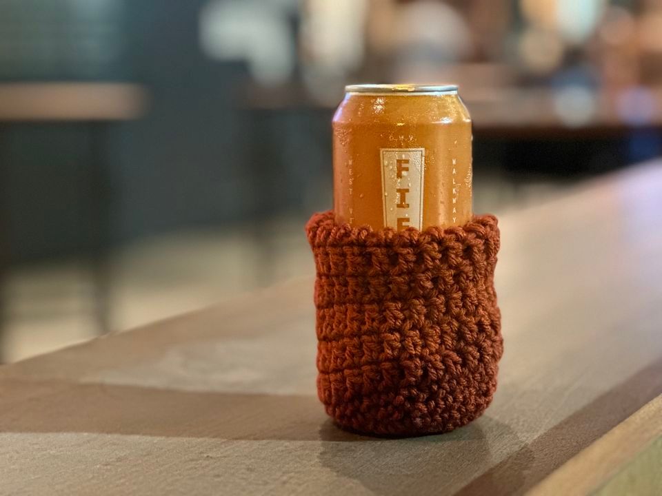 Beer Coozie with Yarn.Over, Fife Street Brewing, Charleston, September 18 2023 AllEvents.in