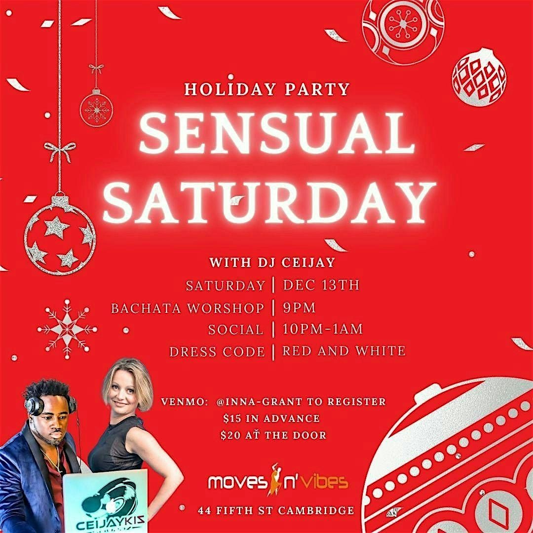 Sensual Saturday Holiday Party, 13 December | Event in Cambridge | AllEvents