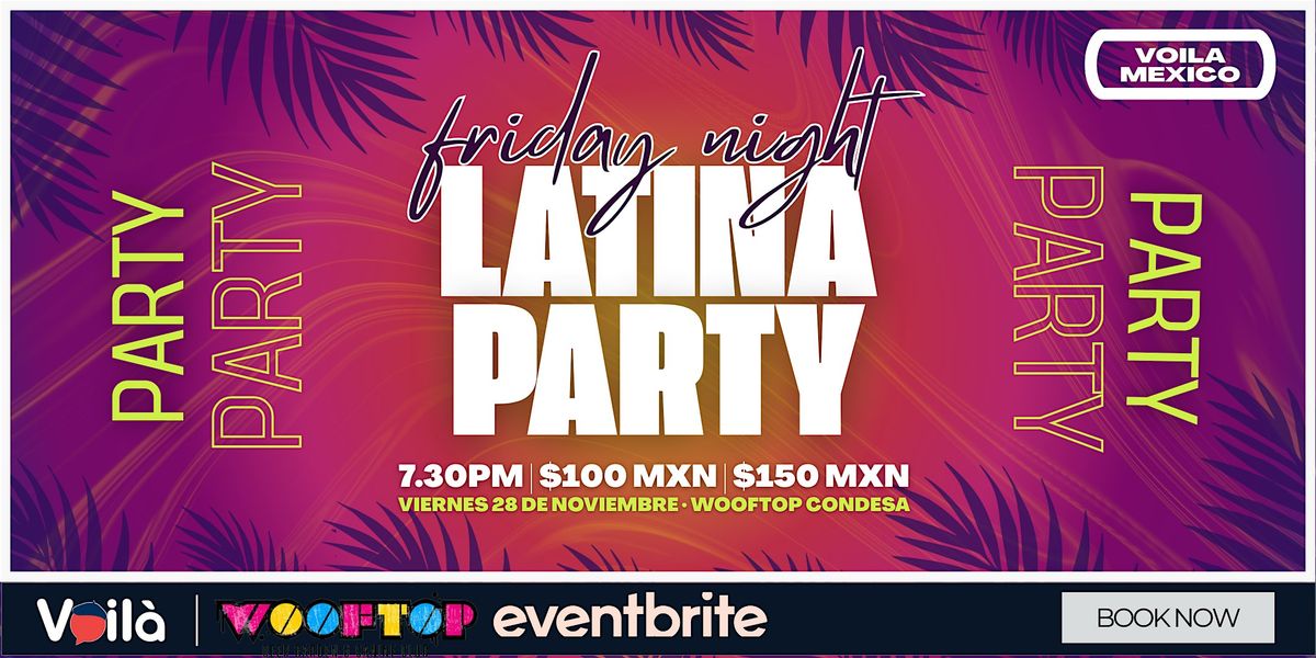 Latina Party[Talk & Play #74] | Event in Ciudad de México | AllEvents