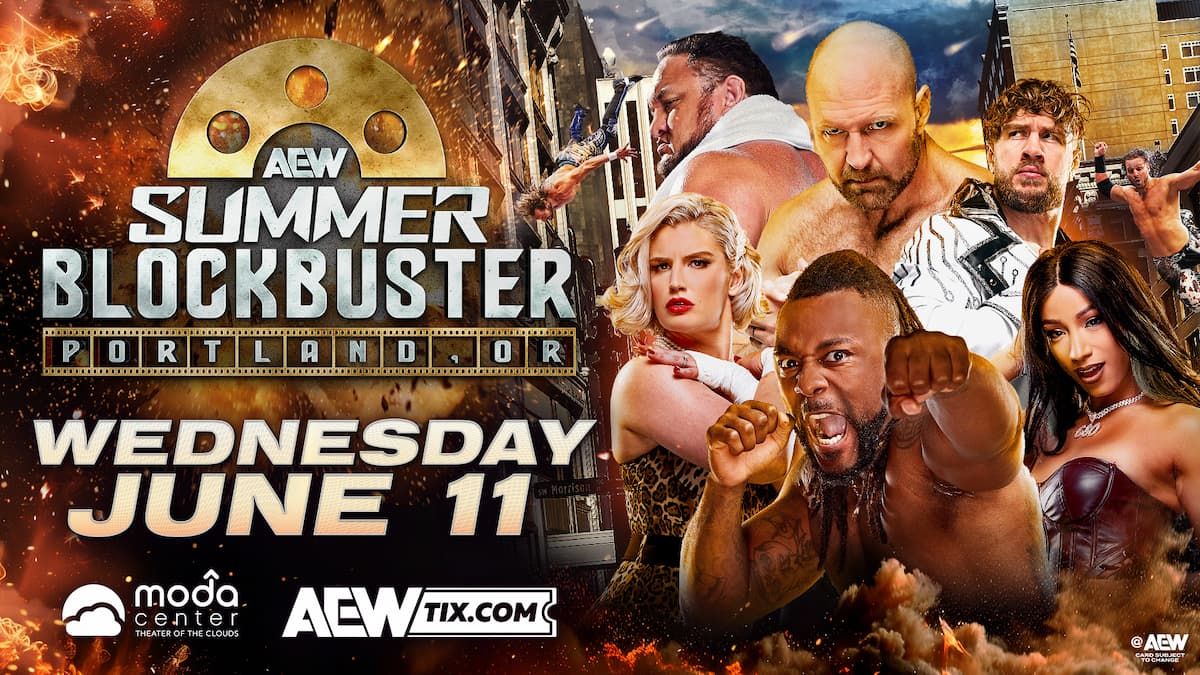 AEW Summer Blockbuster at Theater of the Clouds at Moda Center, 11 June | Event in Portland | AllEvents