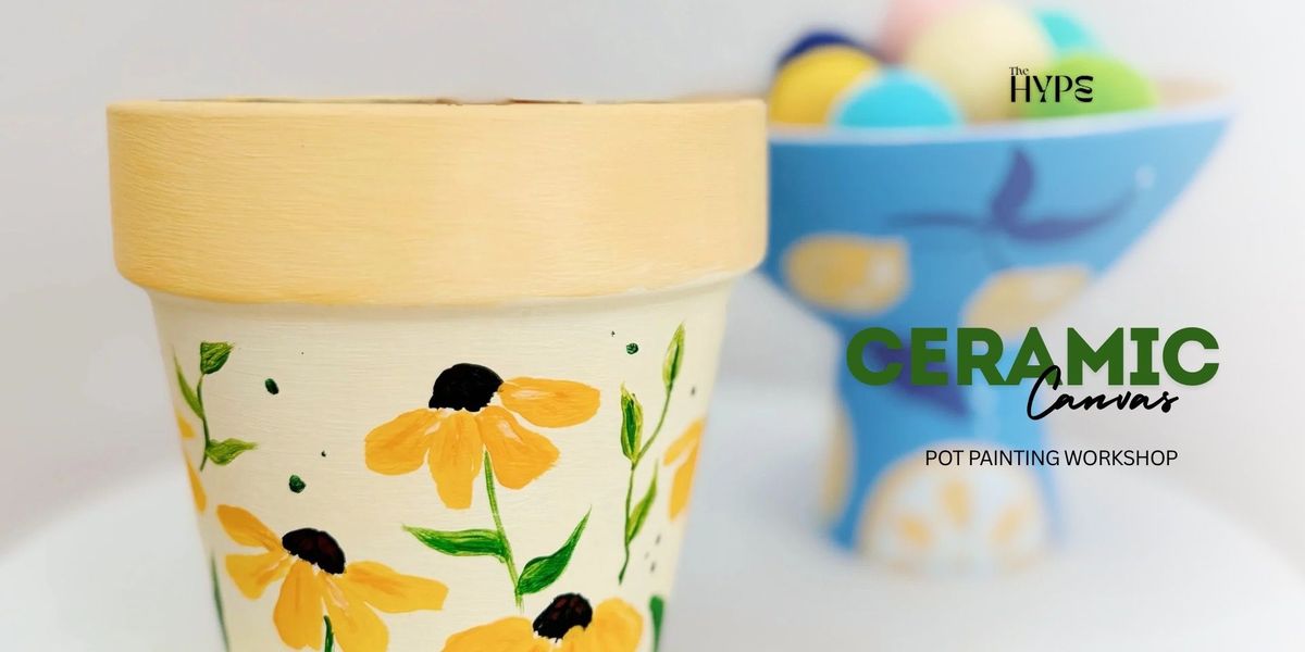 Ceramic Canvas (Pottery Paint Workshop)