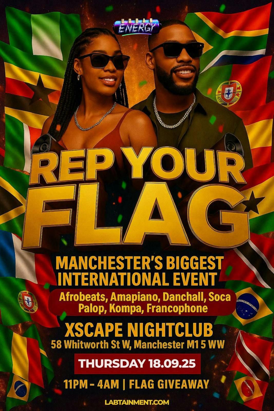 REP YOUR FLAG, 18 September | Event in Manchester | AllEvents