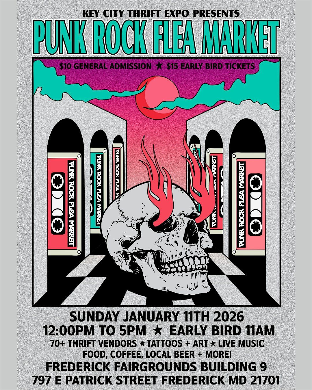 PUNK ROCK FLEA, 11 January | Event in Frederick | AllEvents