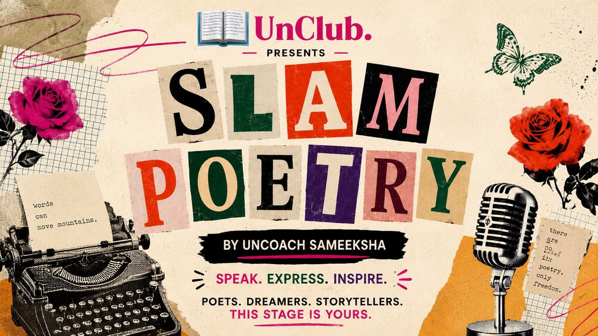 Open Mic Slam Poetry
