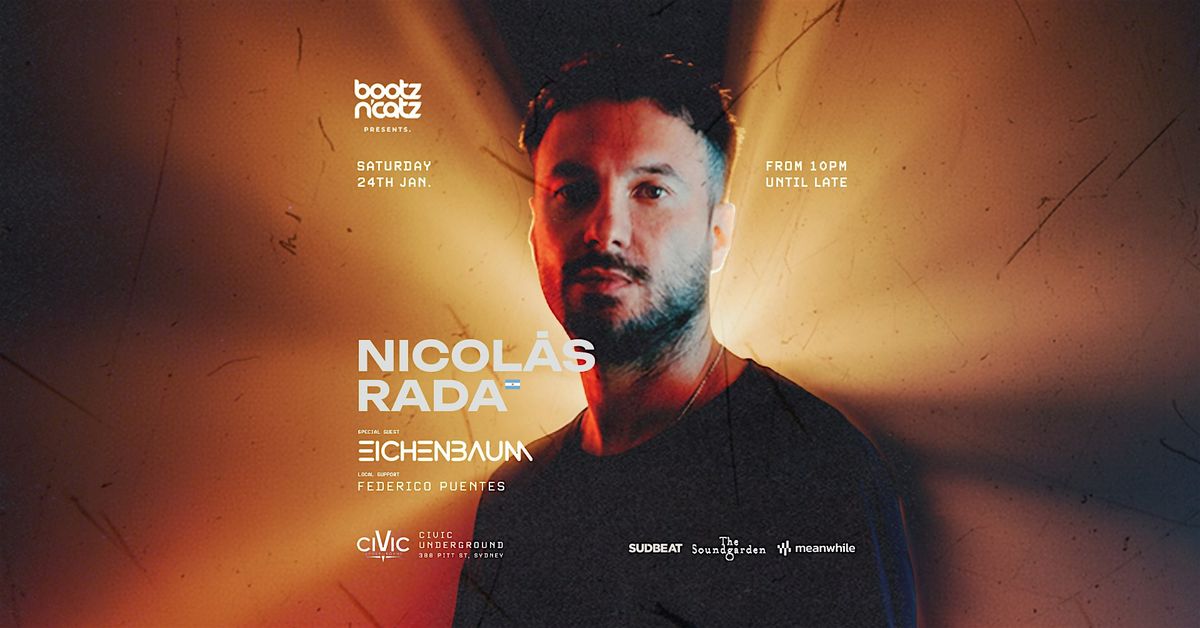 Nicolas Rada (Arg) & Eichenbaum - Sydney, 24 January | Event in Sydney | AllEvents