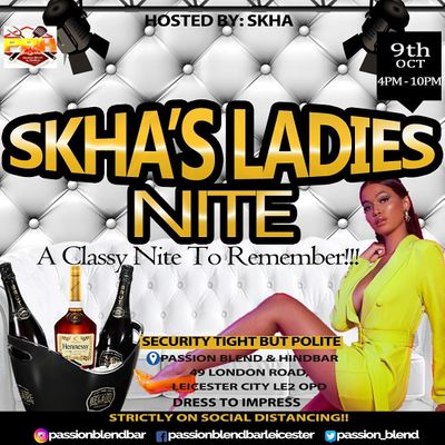 PASSION BLEND & HINDBAR, SKHA logo