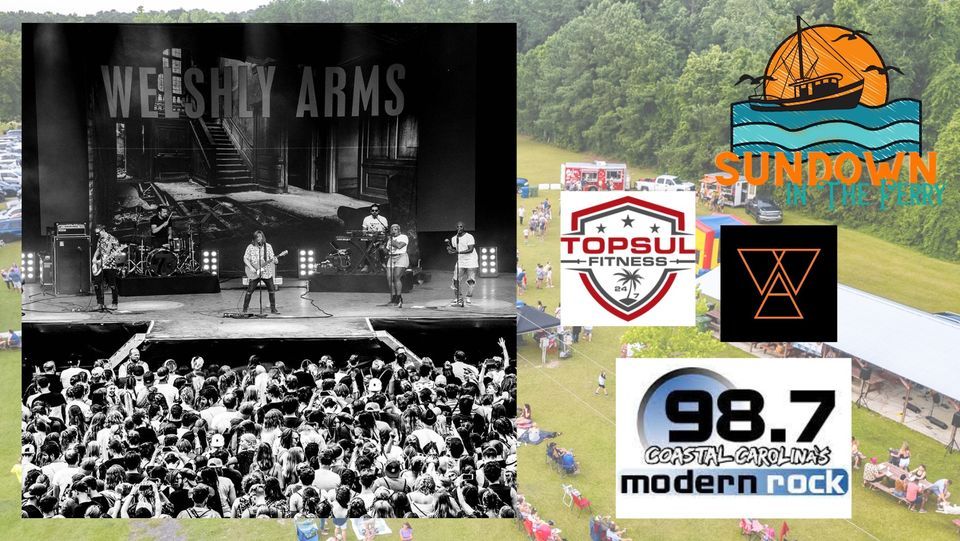 Welshly Arms at Sundown in the Ferry, Sneads Ferry Community Center, 28 May