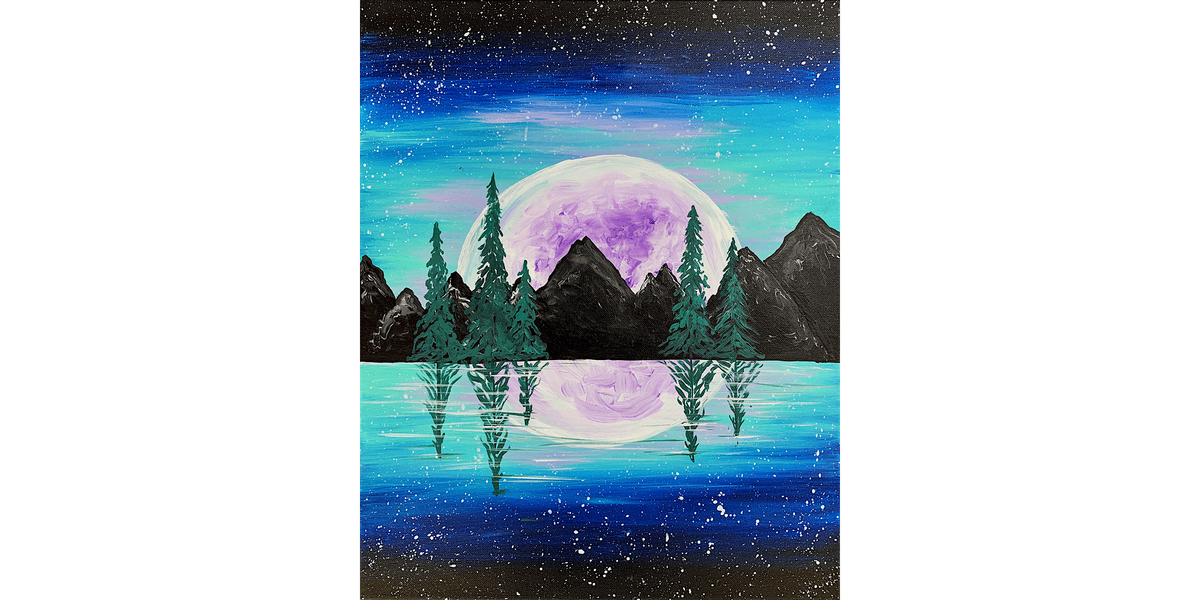 Clair De Lune - Paint and Sip in Houston | Classpop!TM