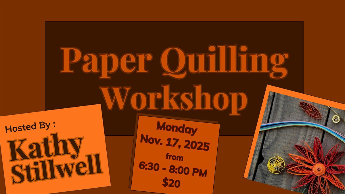 Paper Quilling Workshop, 17 November | Event in Buffalo | AllEvents