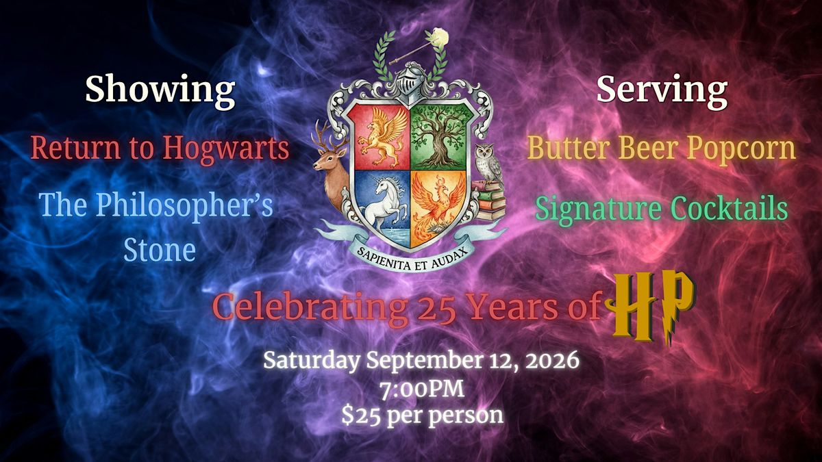 Celebrating 25 Years of Harry Potter at Hamilton Prop House
