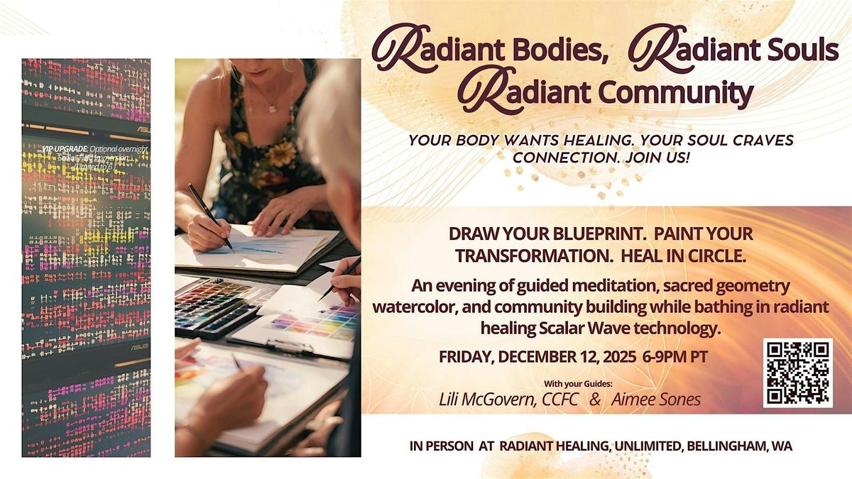 Radiant Bodies, Radiant Souls, Radiant Community: Heal, Paint, Belong, 12 December | Event in Bellingham | AllEvents