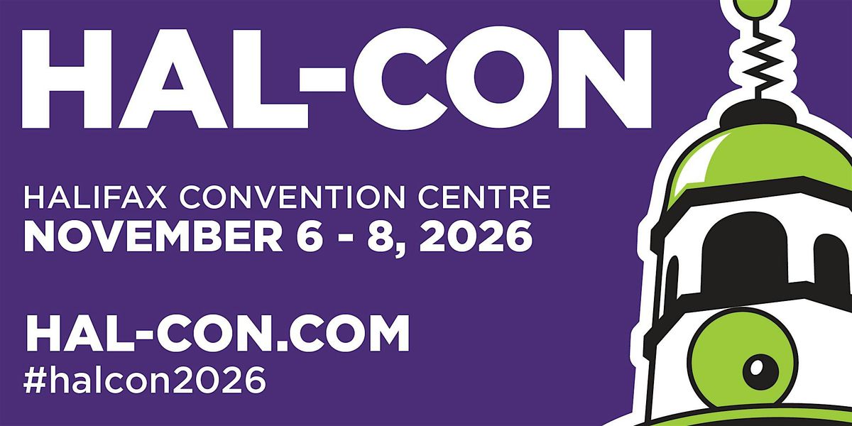 Hal-Con Sci-Fi Fantasy Convention 2026, November 6-8th