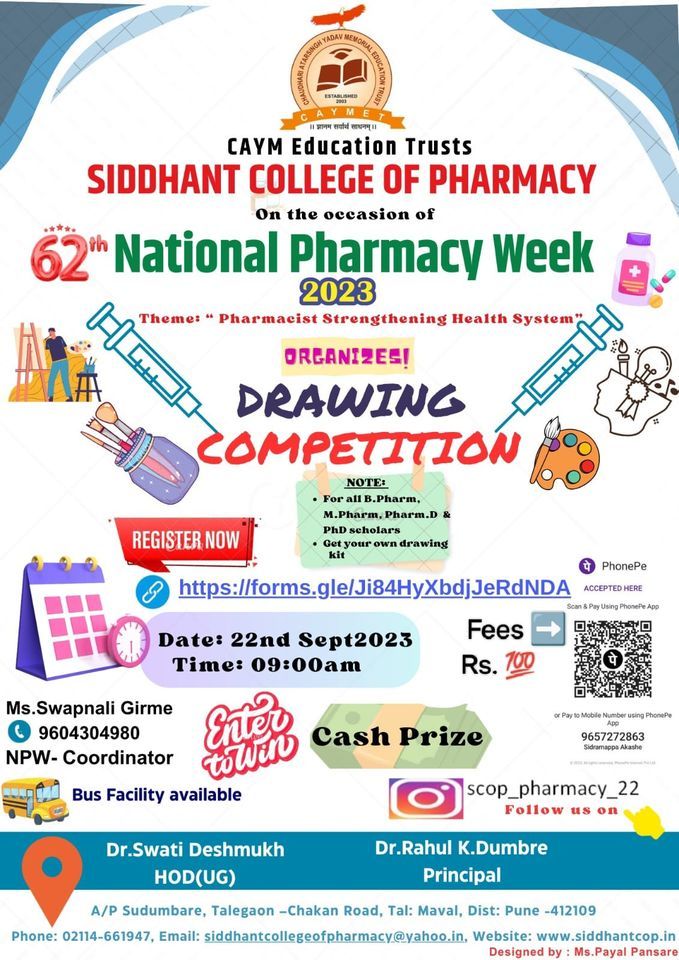 National Pharmacy Week 2025, Siddhant Collage Of Pharmacy, Pune, 22