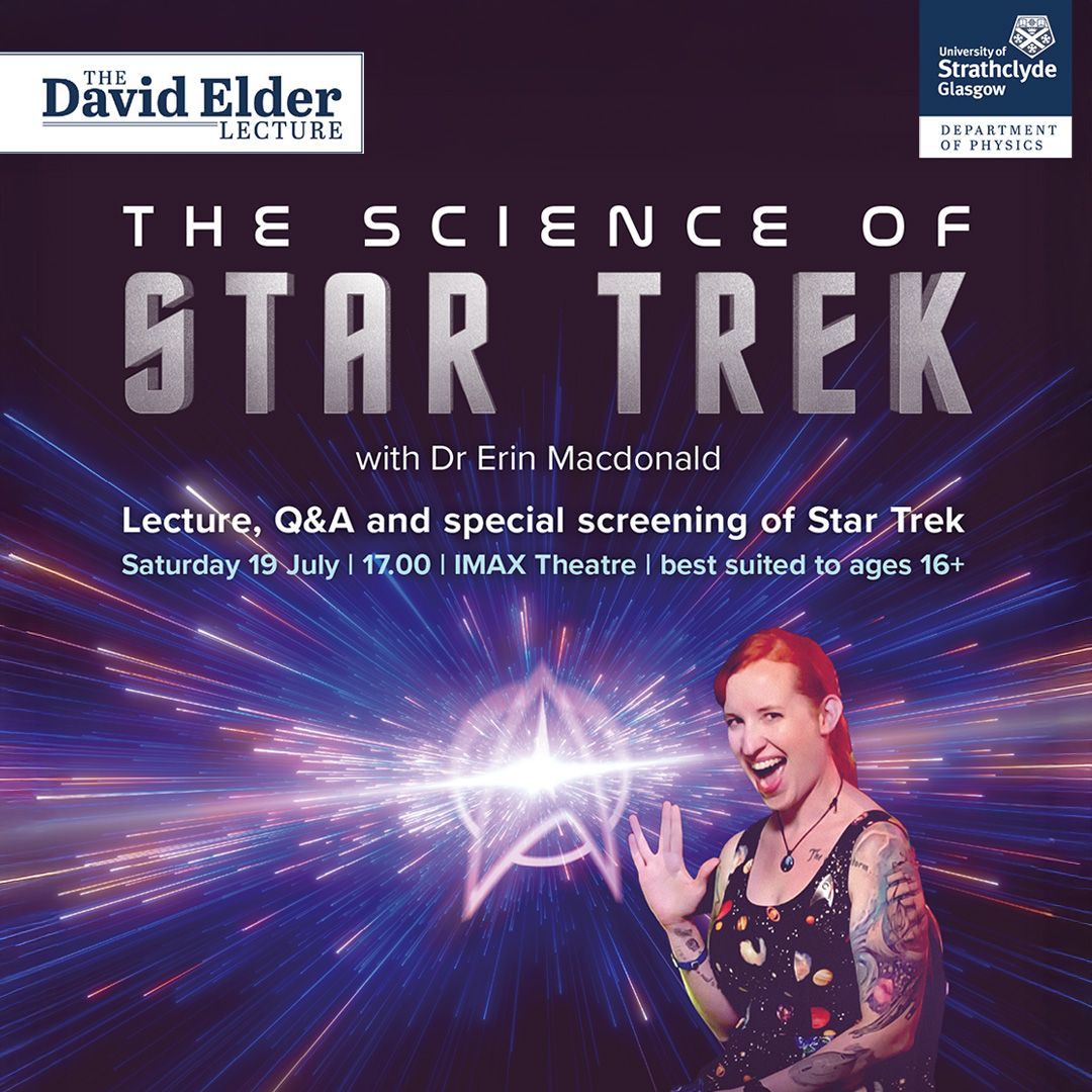 The Physics of Star Trek - Erin Macdonald at Aetos Center For The Performing Arts, 31 January | Event in Nixa