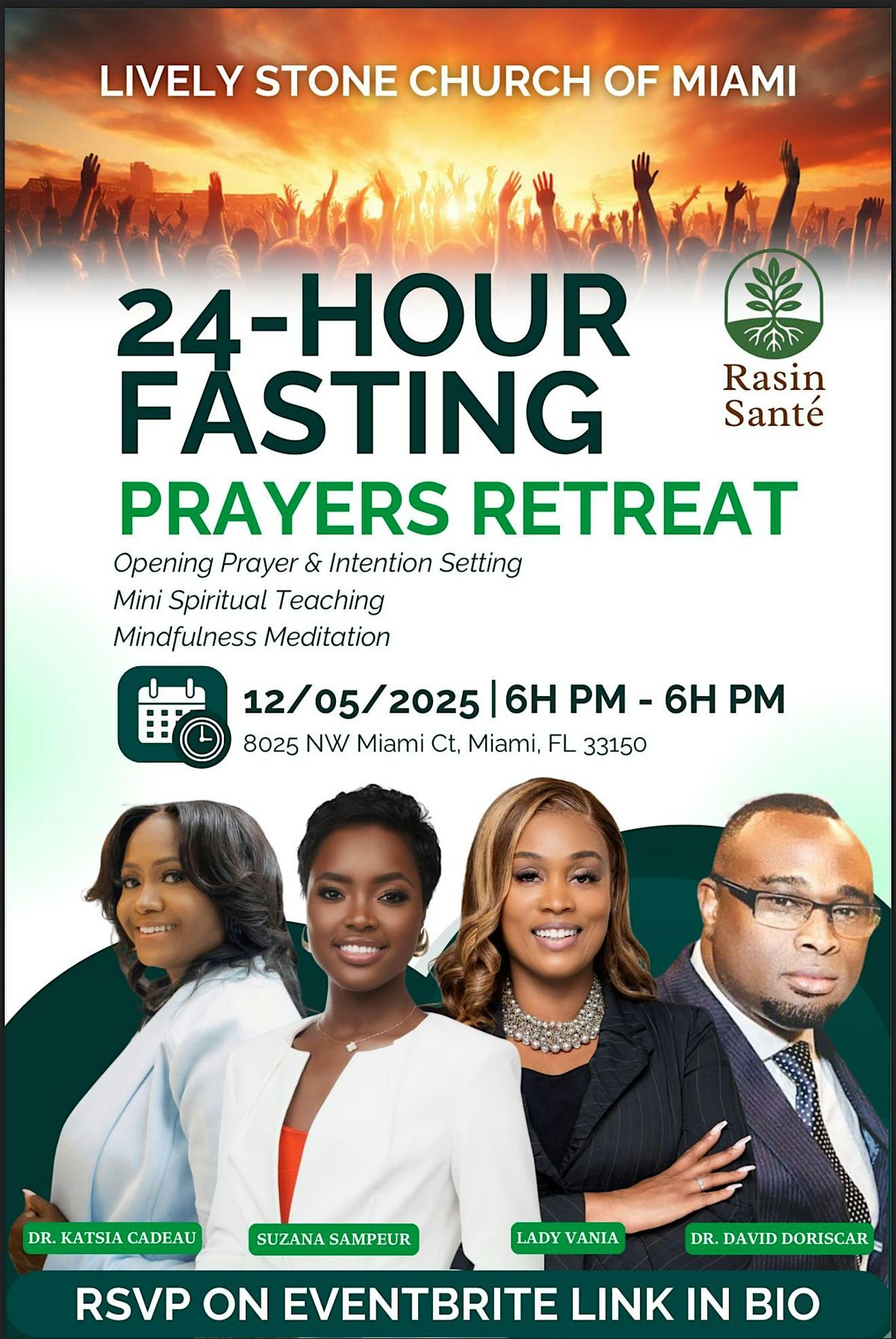 24hr Fasting Prayers Retreat | Event in Miami | AllEvents