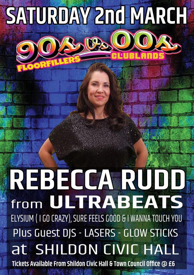 Rebecca Rudd ULTRABEATS Rebecca Rudd @Shildon Civic, Shildon Civic Hall, Bishop ...